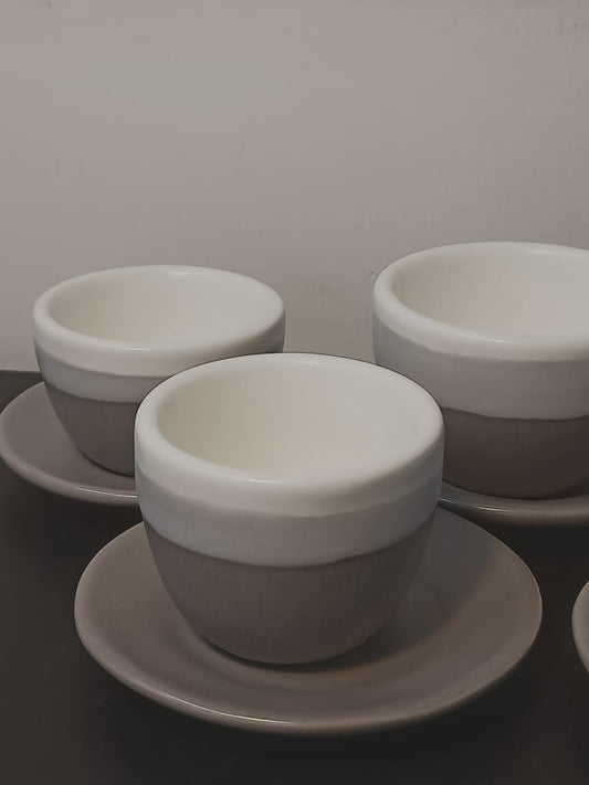 BAADAAB Ceramic Cups - Gray Color
