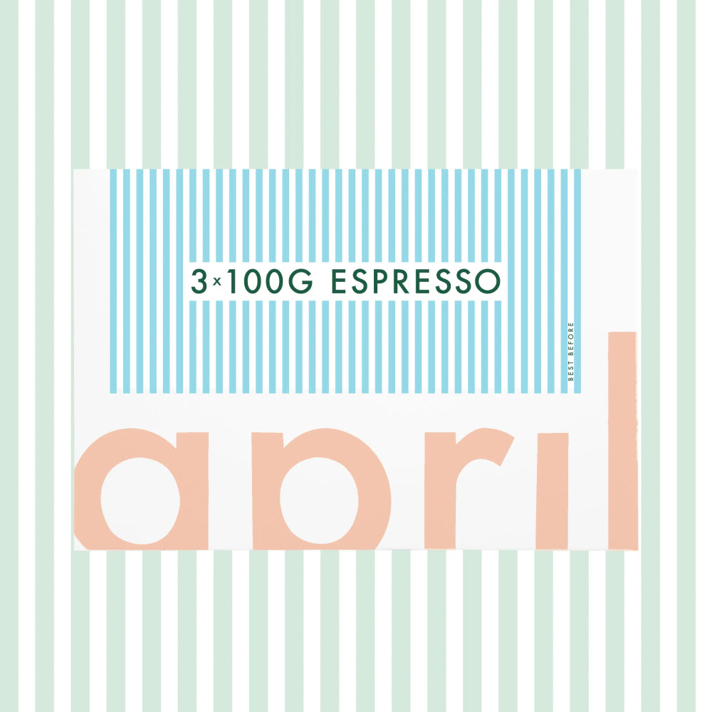 April Sample Box Espresso Coffee