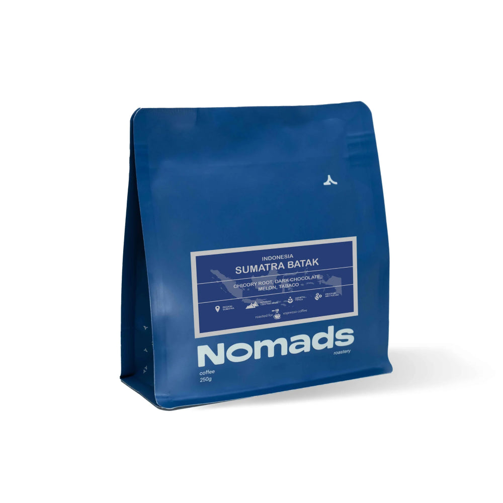 Nomads Indonesia Sumatra Batak Espresso Coffee