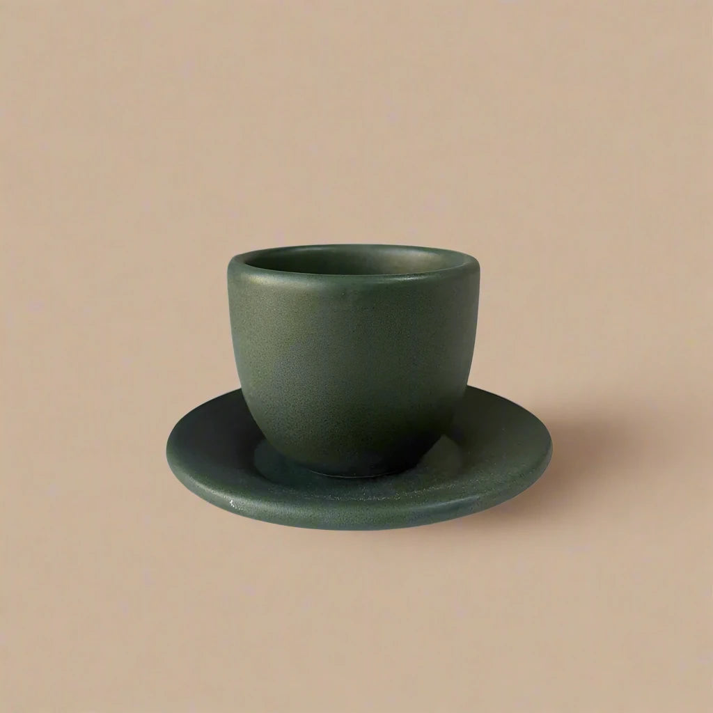 Baadaab Olive Ceramic Cups