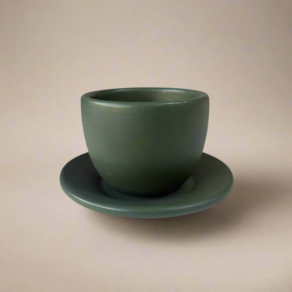 Baadaab Olive Ceramic Cups