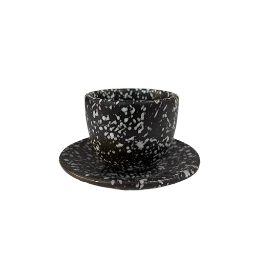 Baadaab Black Stone Ceramic Cups