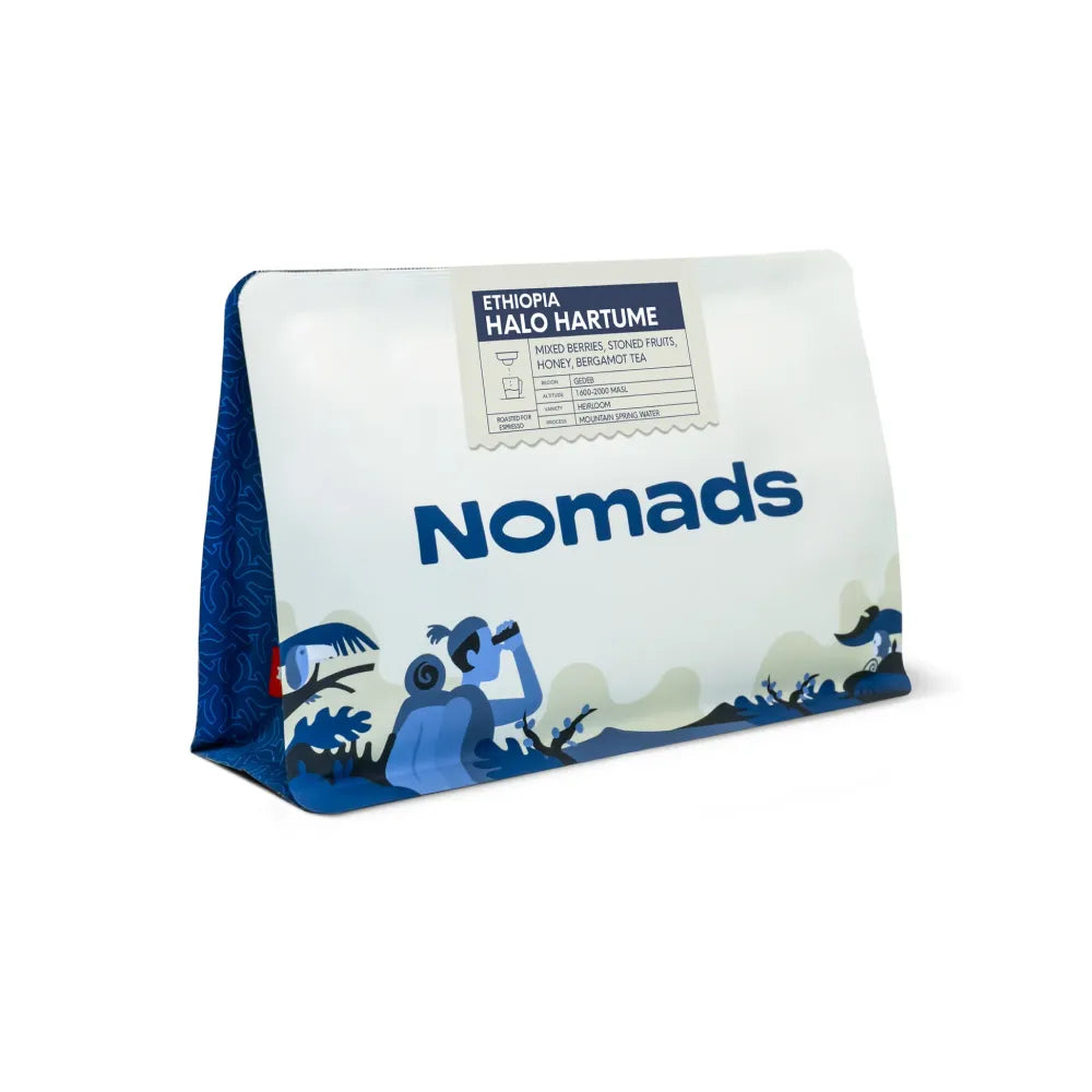 Nomads Ethiopia Halo Hartume Espresso Coffee