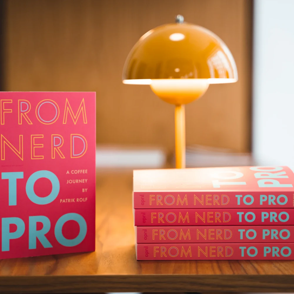 April From Nerd To Pro, a coffee journey Book