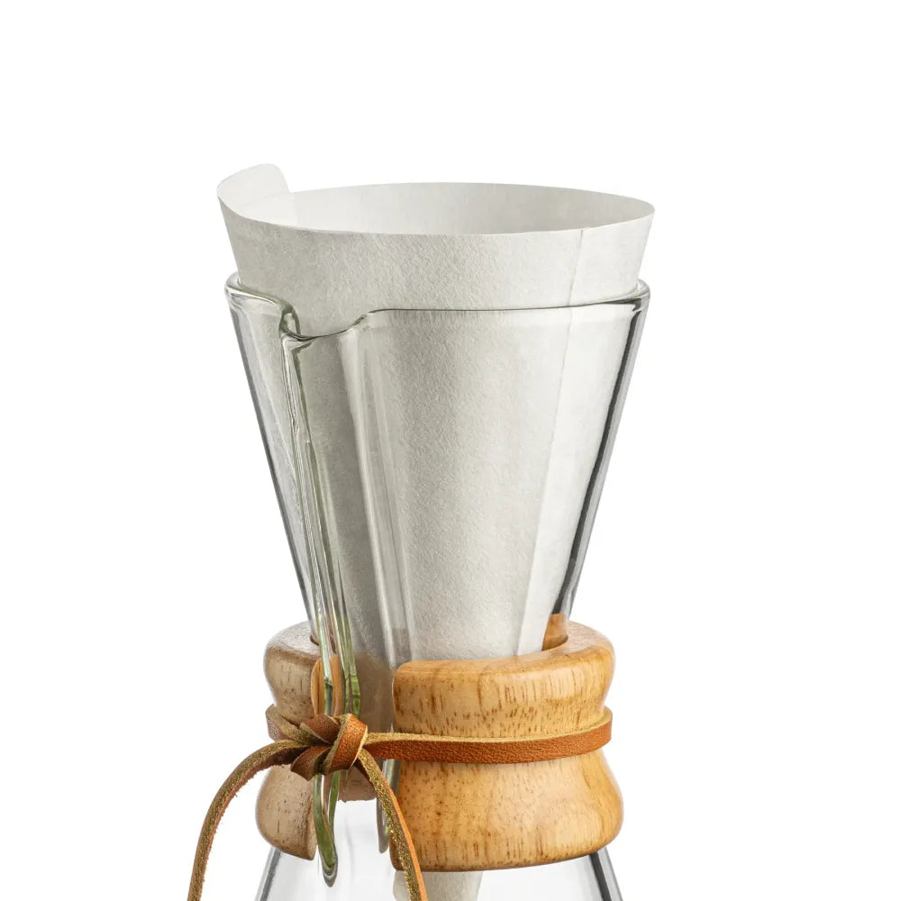 Chemex Bonded Unfolded Half Moon Coffee Filter