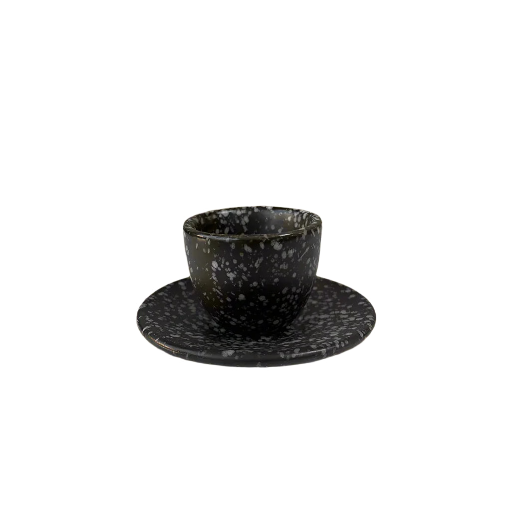 Baadaab Black Stone Ceramic Cups