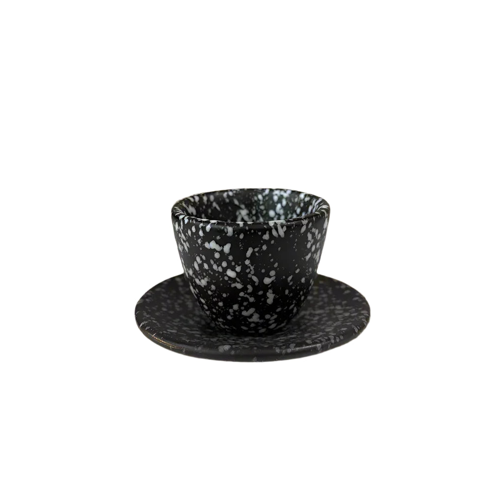 Baadaab Black Stone Ceramic Cups