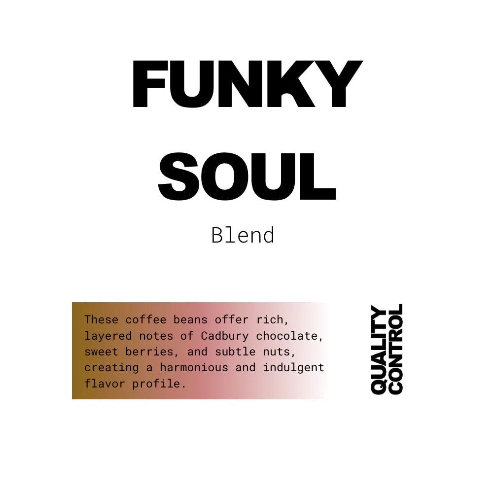 The QC Funky Soul Coffee Beans