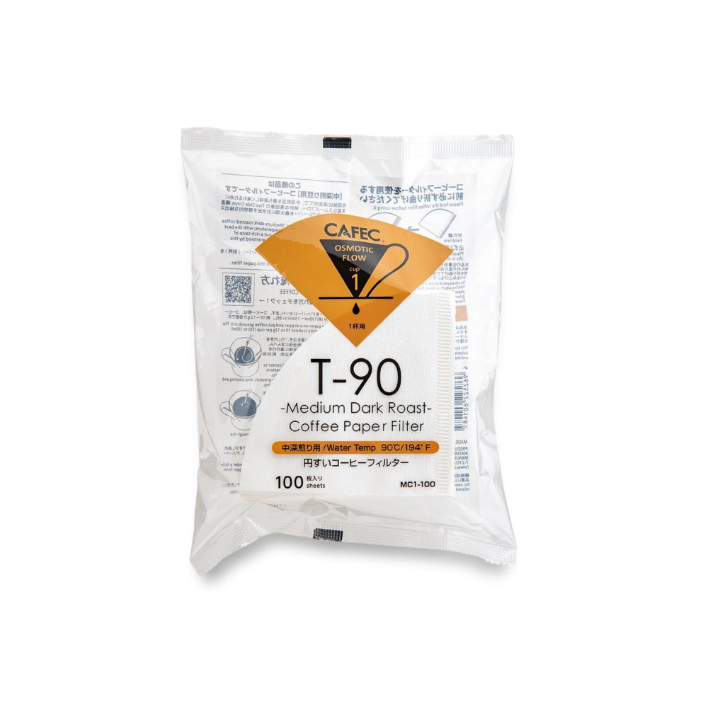 Cafec Light Roast Coffee Paper Filter 1 Cup