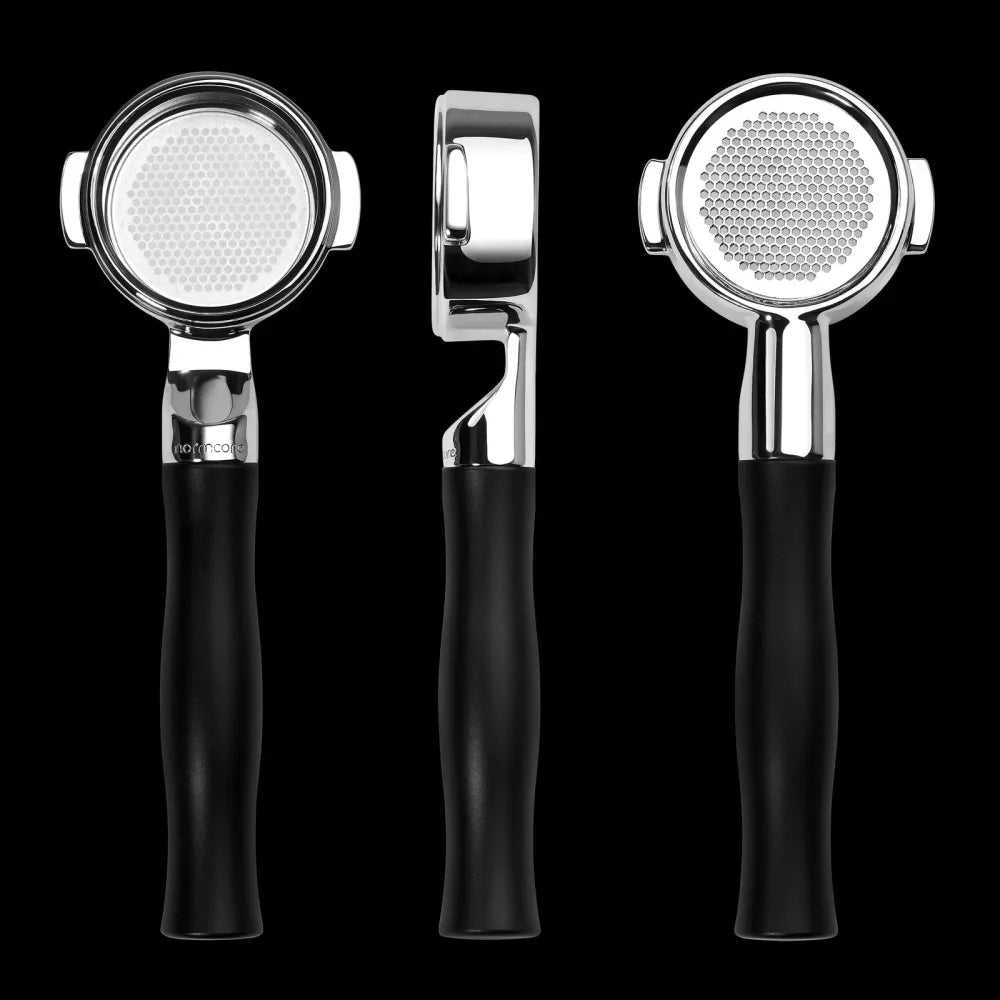 Normcore Slim Bottomless Portafilter with Built-in High Extraction Basket
