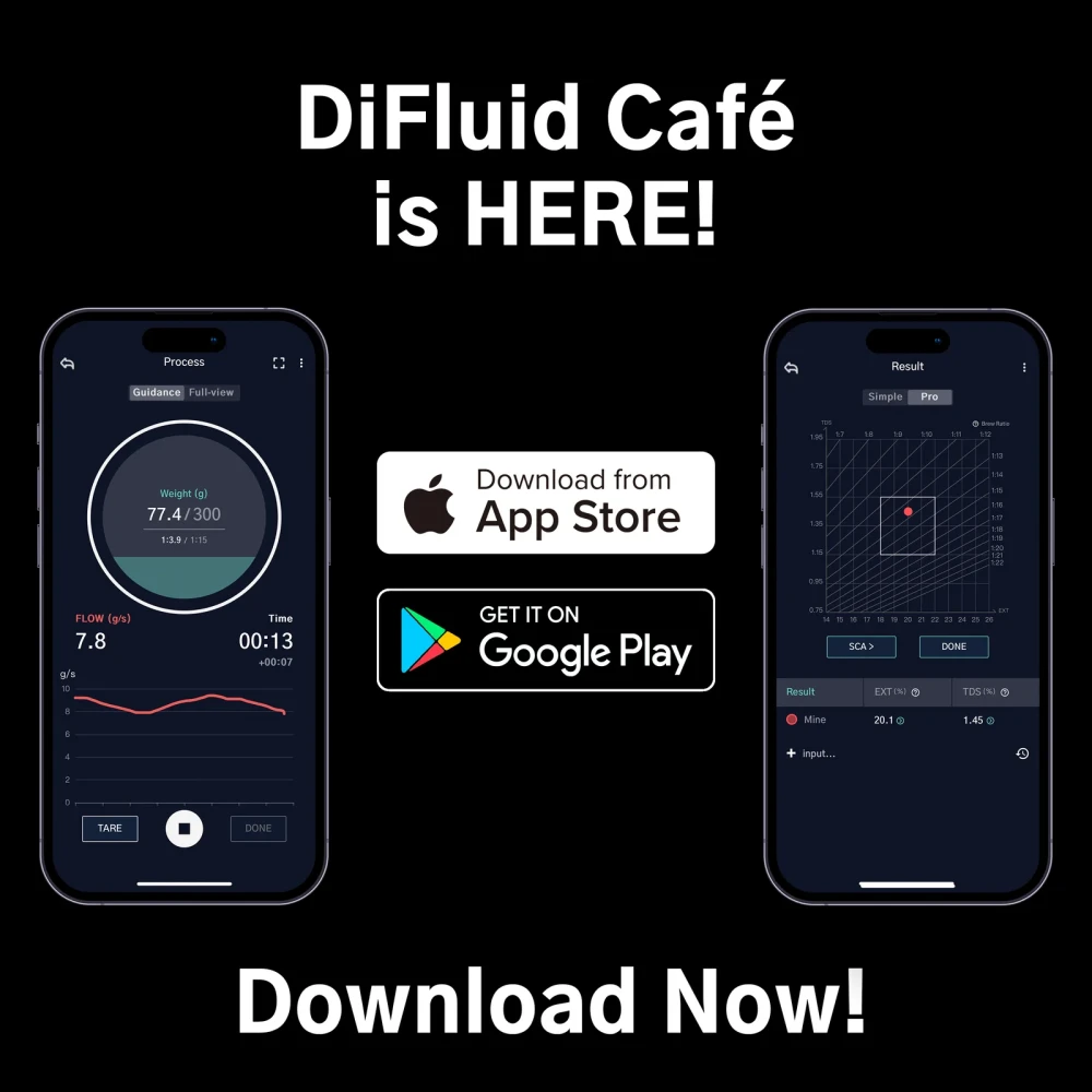 DiFluid Microbalance Ti Smart Coffee Scale