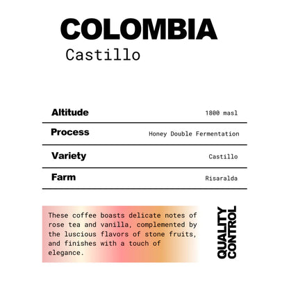 The QC Colombia Castillo Coffee Beans