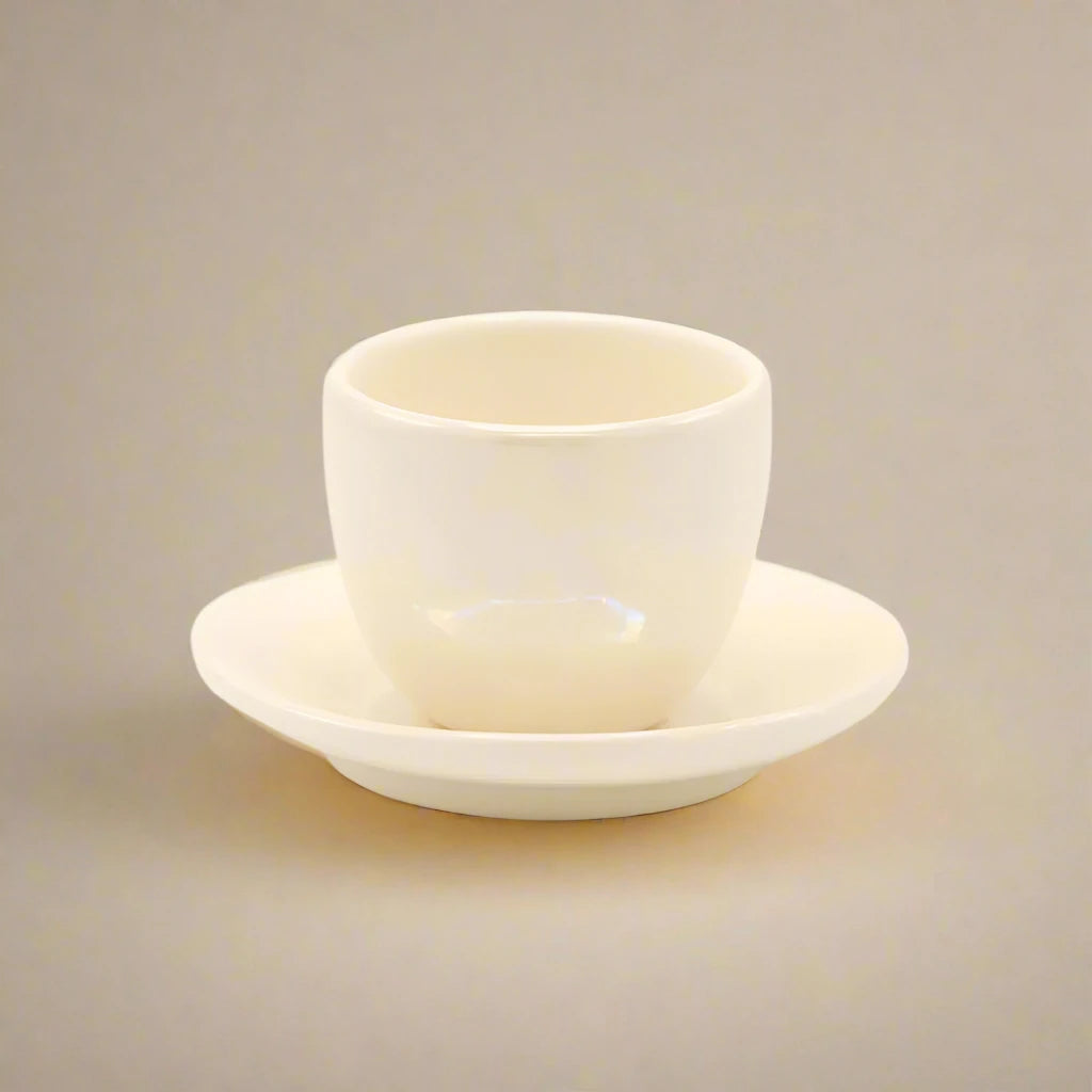 Baadaab Ceramic Cups White Shine