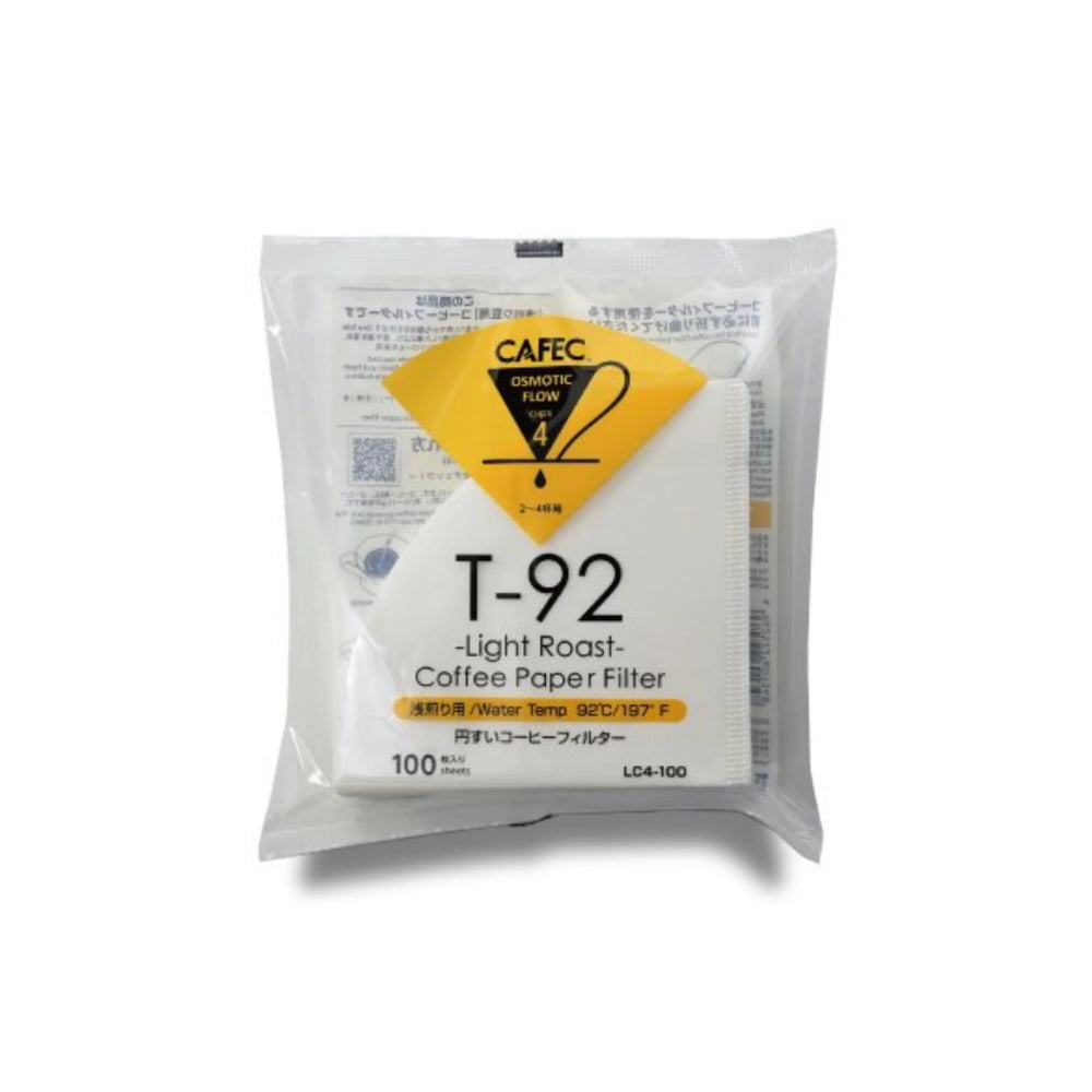 Cafec Light Roast Coffee Paper Filter 4 Cups