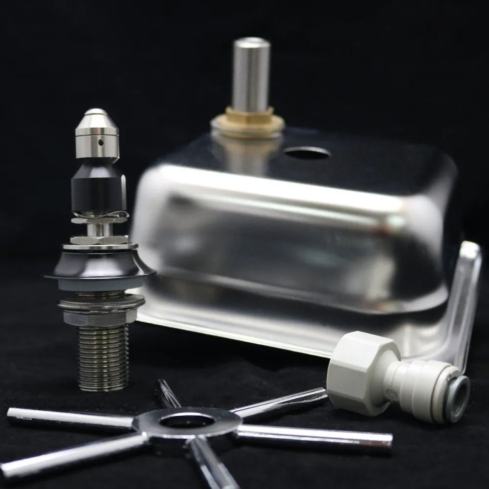 Rhino Pitcher Rinser Square - 150mm - Spinjet