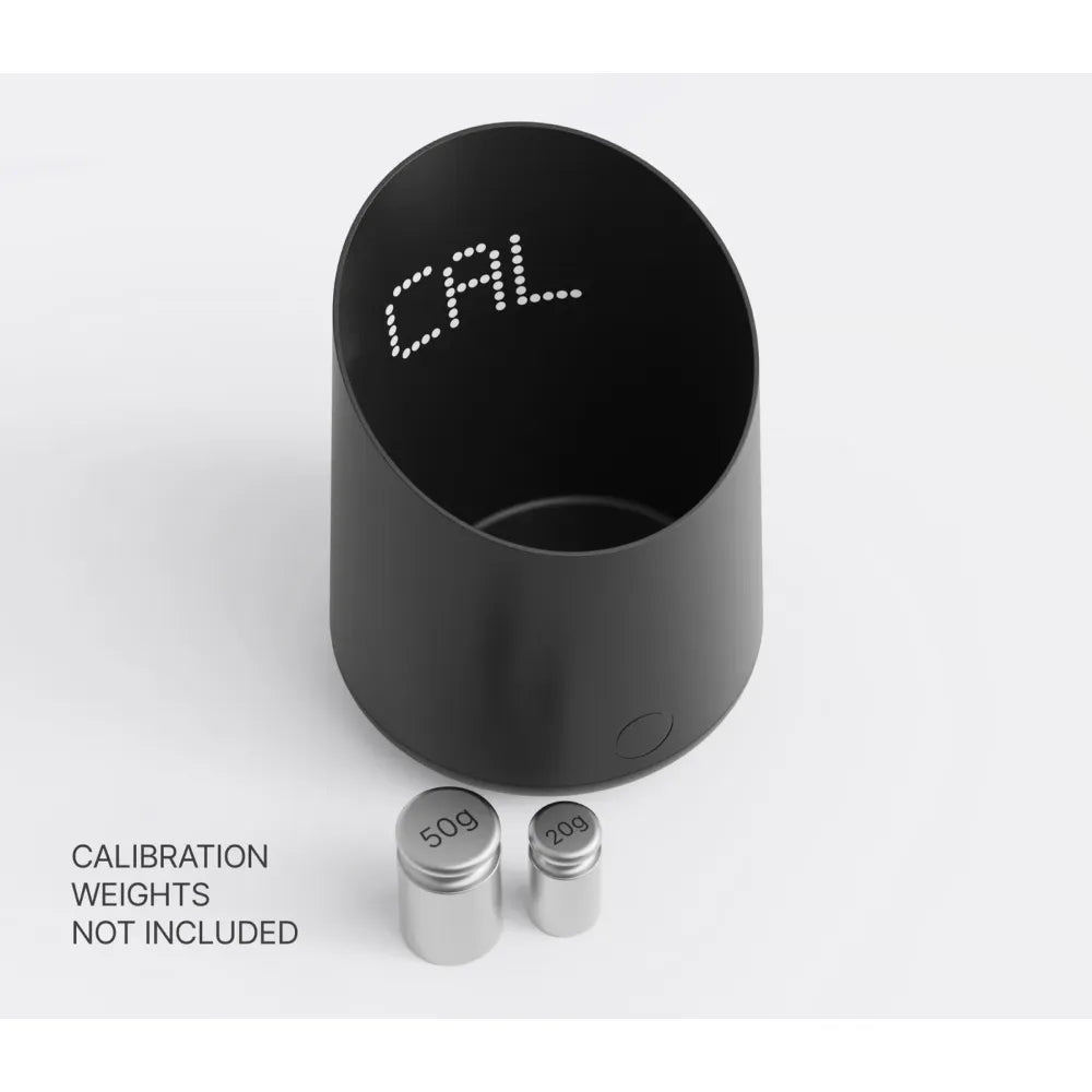 Subminimal Subscale Digital Coffee Dosing Cup