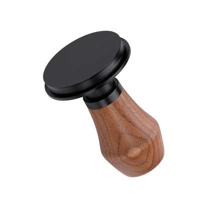 Normcore Spring-loaded Tamper V4 - Titanium PVD Coating Base - Walnut