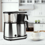 ماكينة تحضير القهوة بونافيتا ذات الـ 8 أكواب ذات اللمسة الواحدة - ماكينة تحضير القهوة المنزلية المعتمدة من SCA