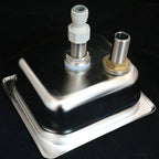 Rhino Pitcher Rinser Square - 150mm - Spinjet