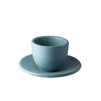 Baadaab Blue Minimal Ceramic Cup