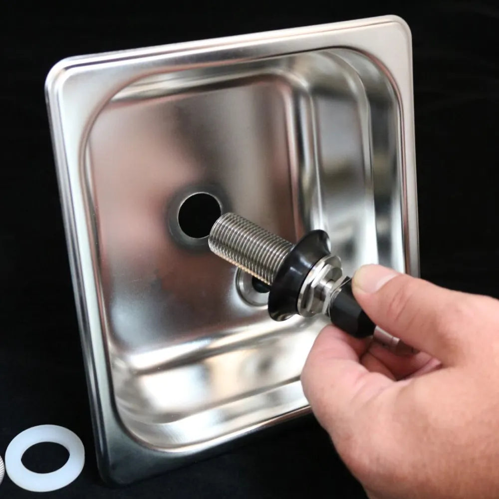 Rhino Pitcher Rinser Square - 150mm - Spinjet