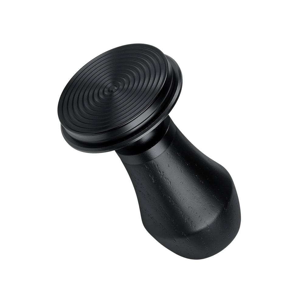 Normcore Spring-loaded Tamper V4 - Titanium PVD Coating Base - Oak