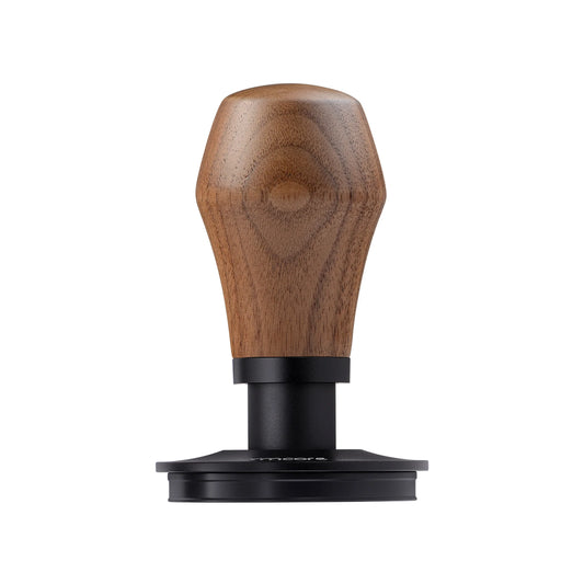 Normcore Spring-loaded Tamper V4 - Titanium PVD Coating Base - Walnut