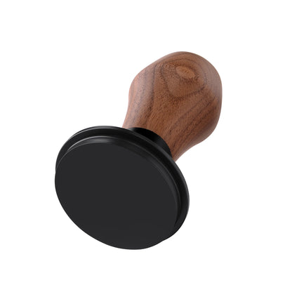 Normcore Spring-loaded Tamper V4 - Titanium PVD Coating Base - Walnut