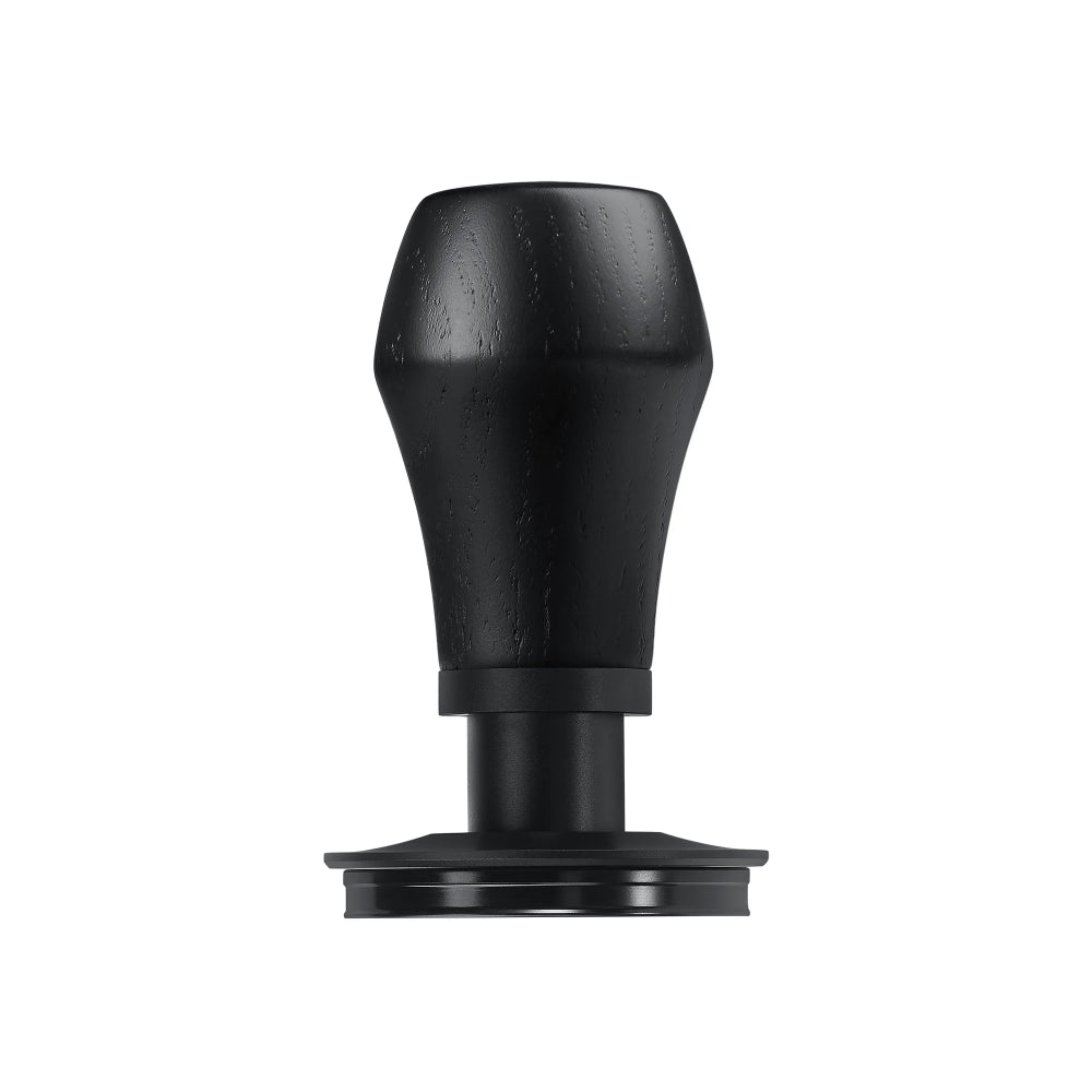 Normcore Spring-loaded Tamper V4 - Titanium PVD Coating Base - Oak