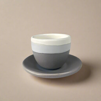 Baadaab Half & Half Ceramic Cup