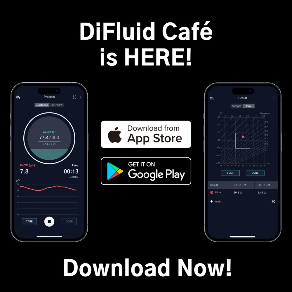 DiFluid Microbalance Smart Coffee Scale