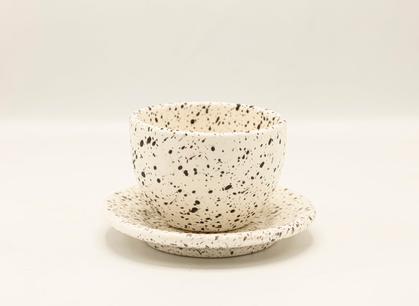 BAADAAB Ceramic Cups - White stone Color