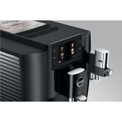 Jura E8 Espresso Machine Piano Black