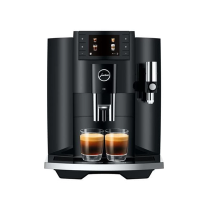 Jura E8 Espresso Machine Piano Black