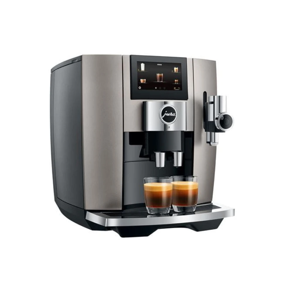 Jura J8 Espresso Machine Midnight Silver