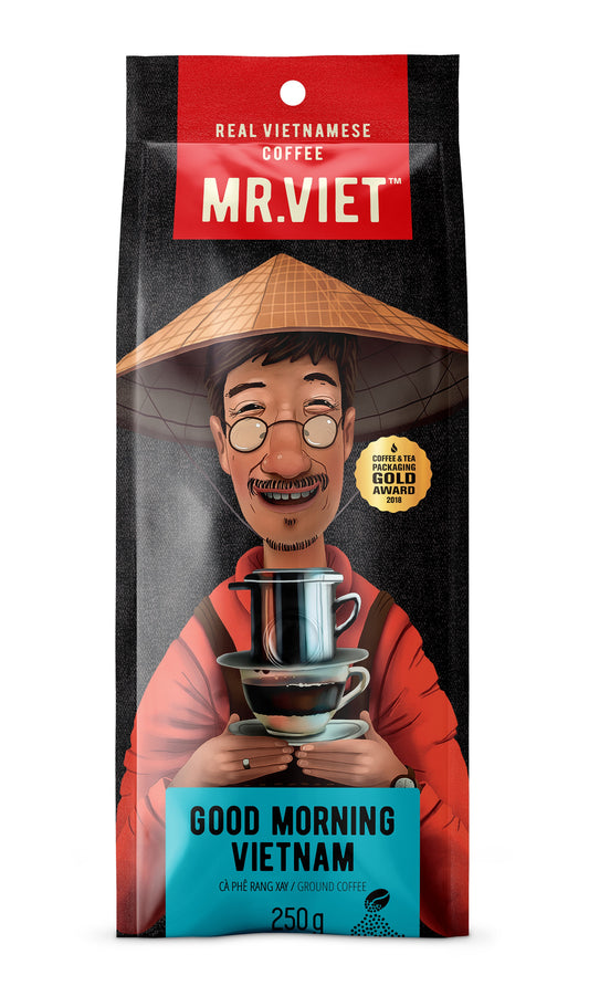 Mr.Viet "Good Morning Vietnam" ground coffee 250g
